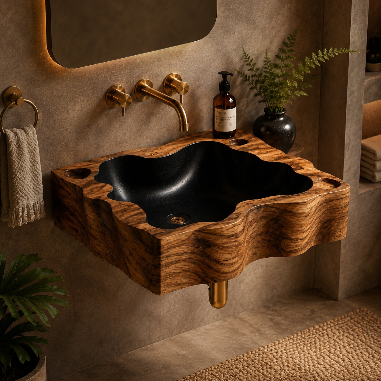 Soren Stone Vanity Vessel Sink - Design 068 - product image 10