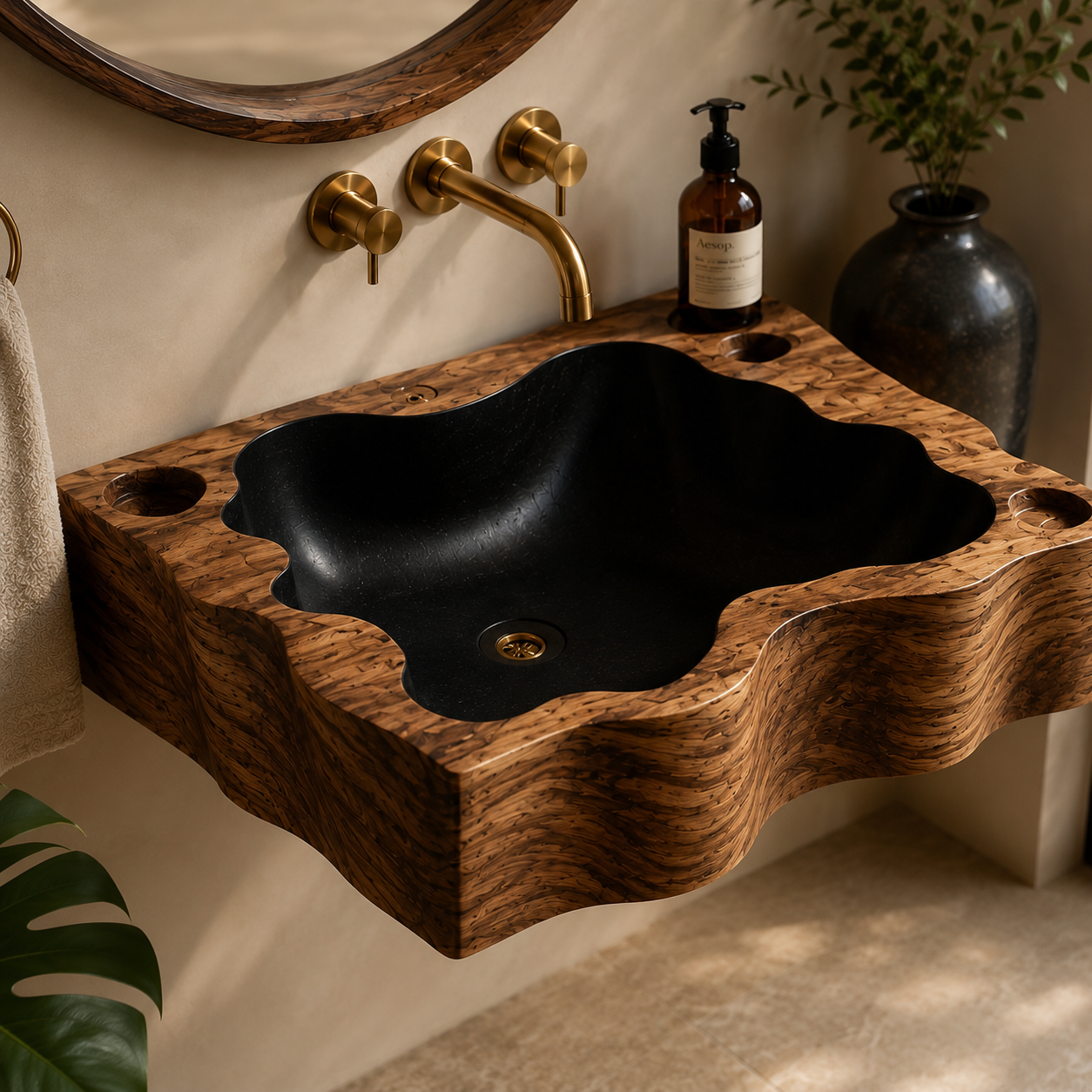 Soren Stone Vanity Vessel Sink - Design 068 - product image 11