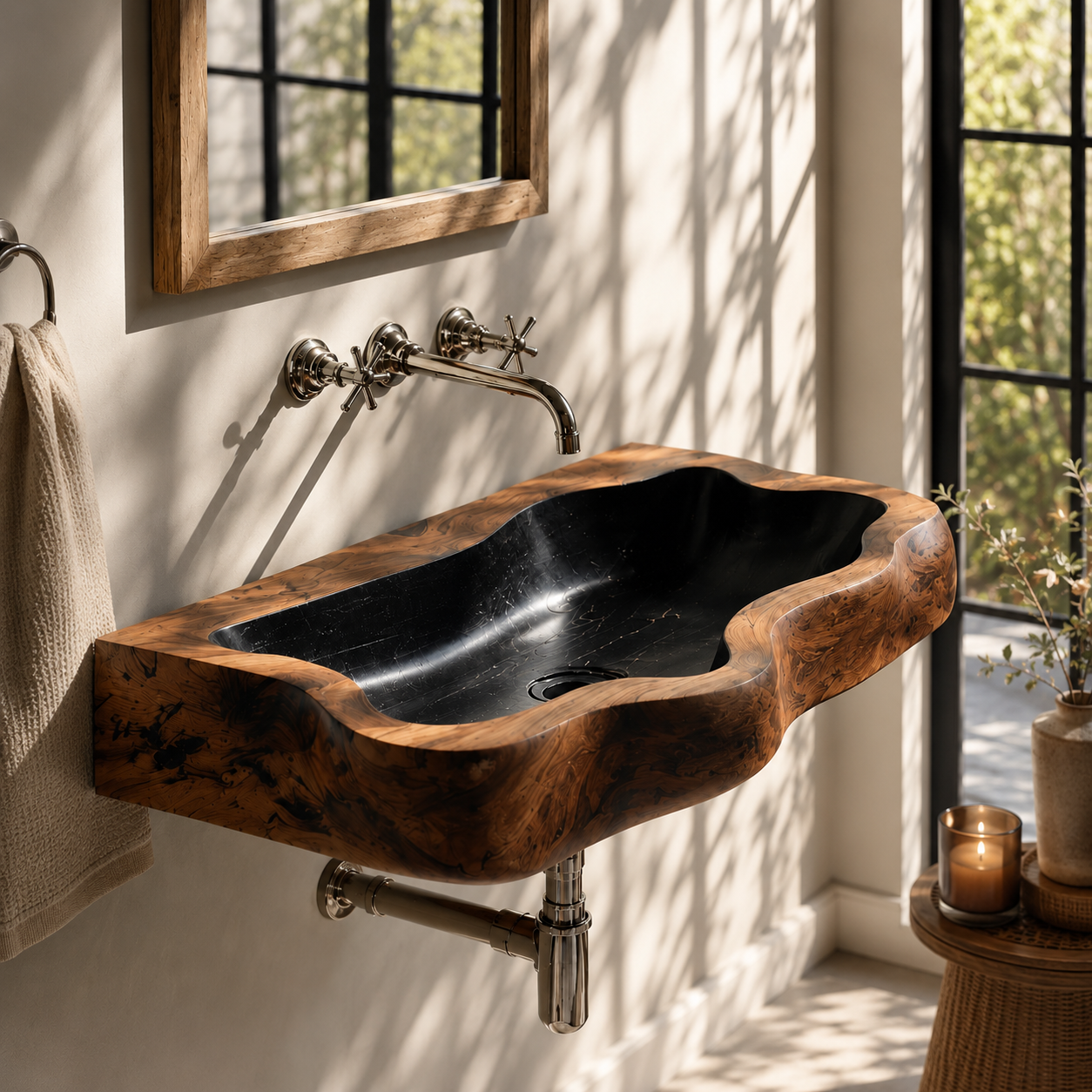 Elara Rounded Bathroom Sink - Design 069 - product image 02