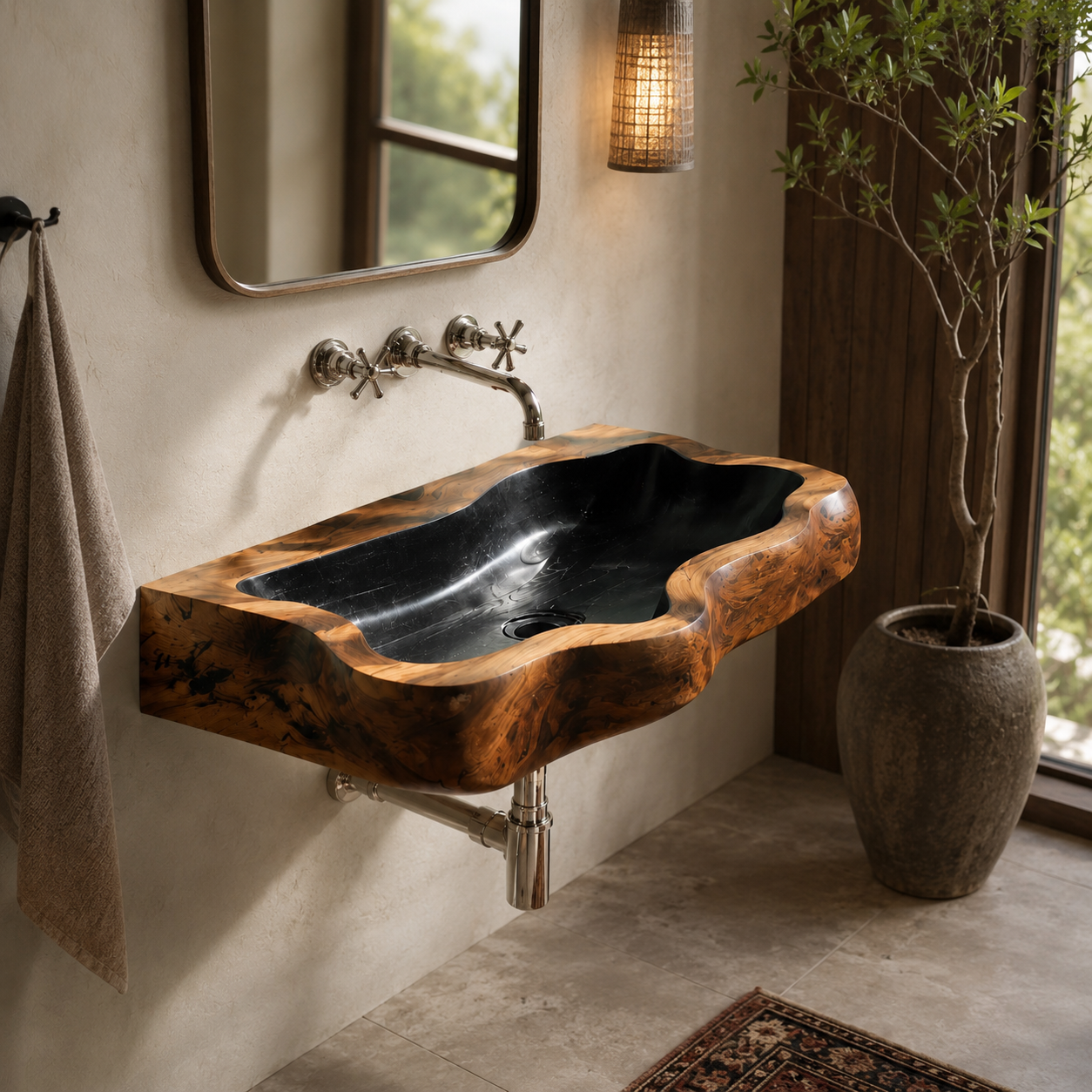 Elara Rounded Bathroom Sink - Design 069 - product image 10