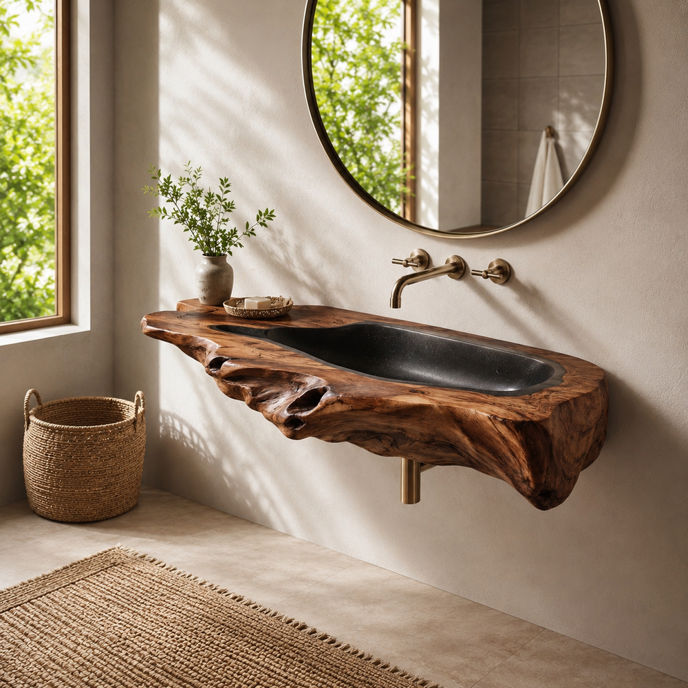 Nolan Warm Stone Vessel Sink - Design 071 - product image 04