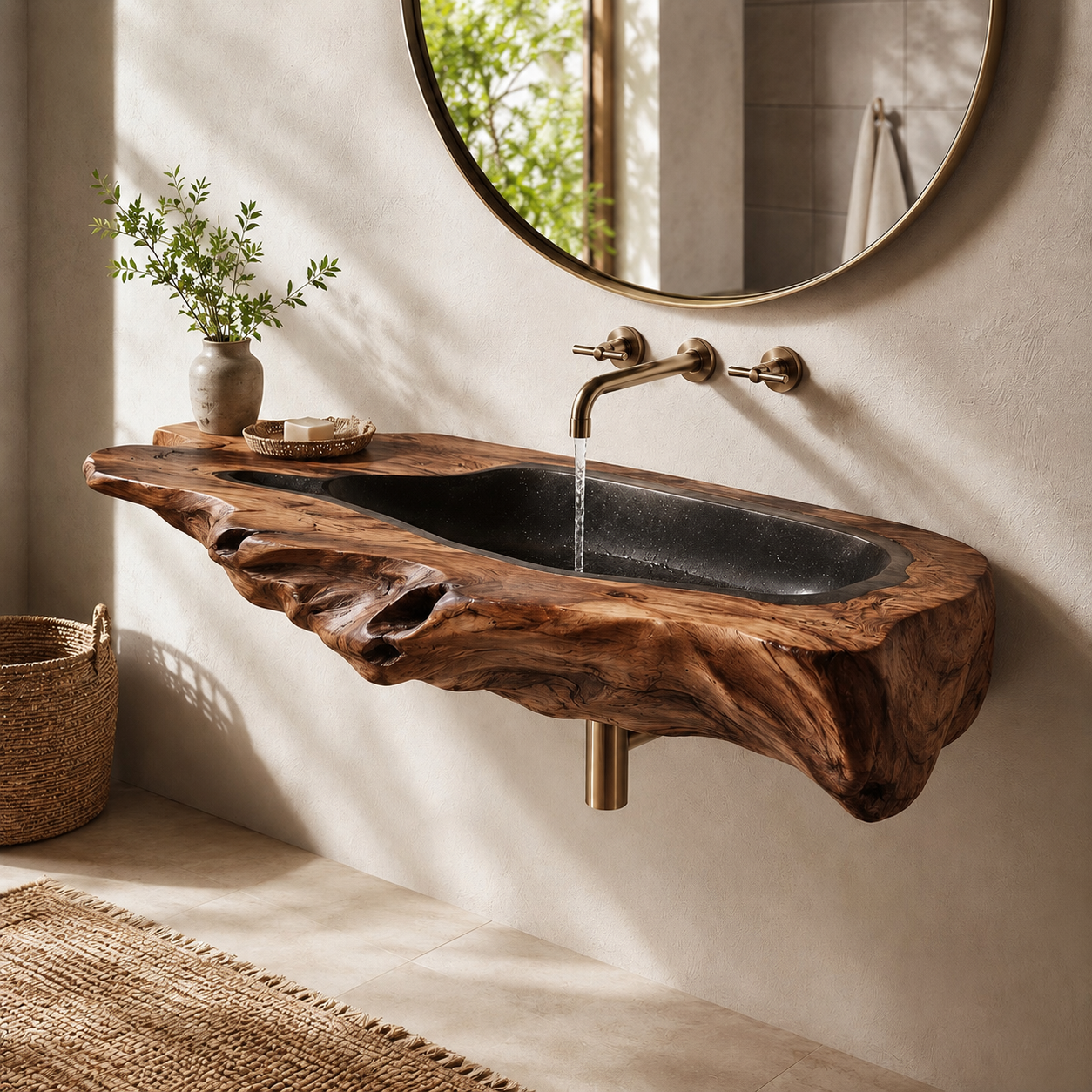 Nolan Warm Stone Vessel Sink - Design 071 - product image 07