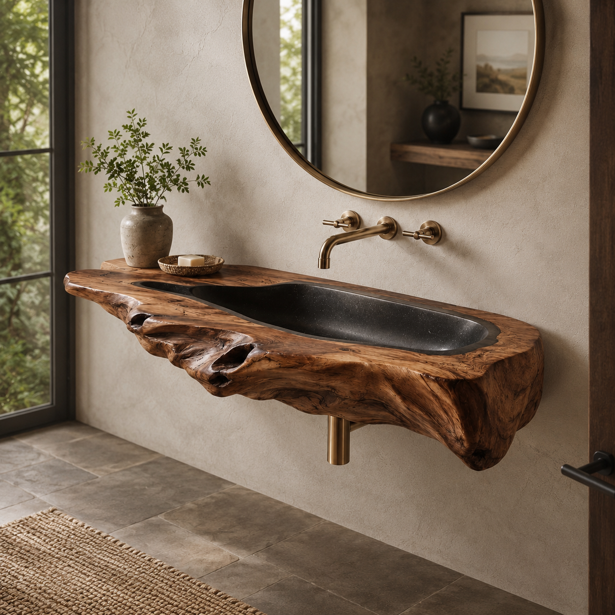 Nolan Warm Stone Vessel Sink - Design 071 - product image 11