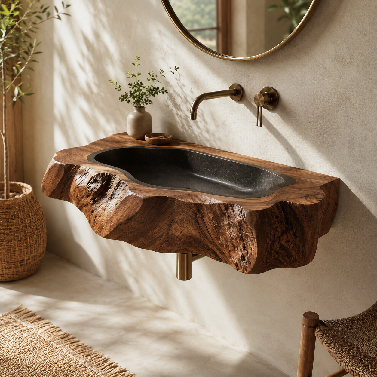 Liora Hand-Finished Vessel Sink - Design 072 - main view
