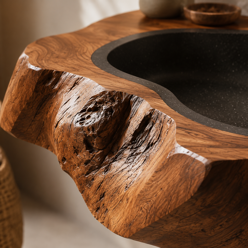 Liora Hand-Finished Vessel Sink - Design 072 - product image 05
