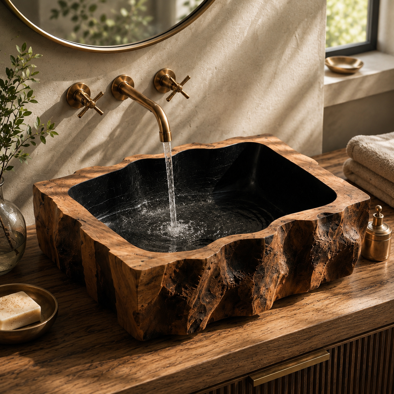 Arden Natural Stone Vessel Sink - Design 073 - product image 07