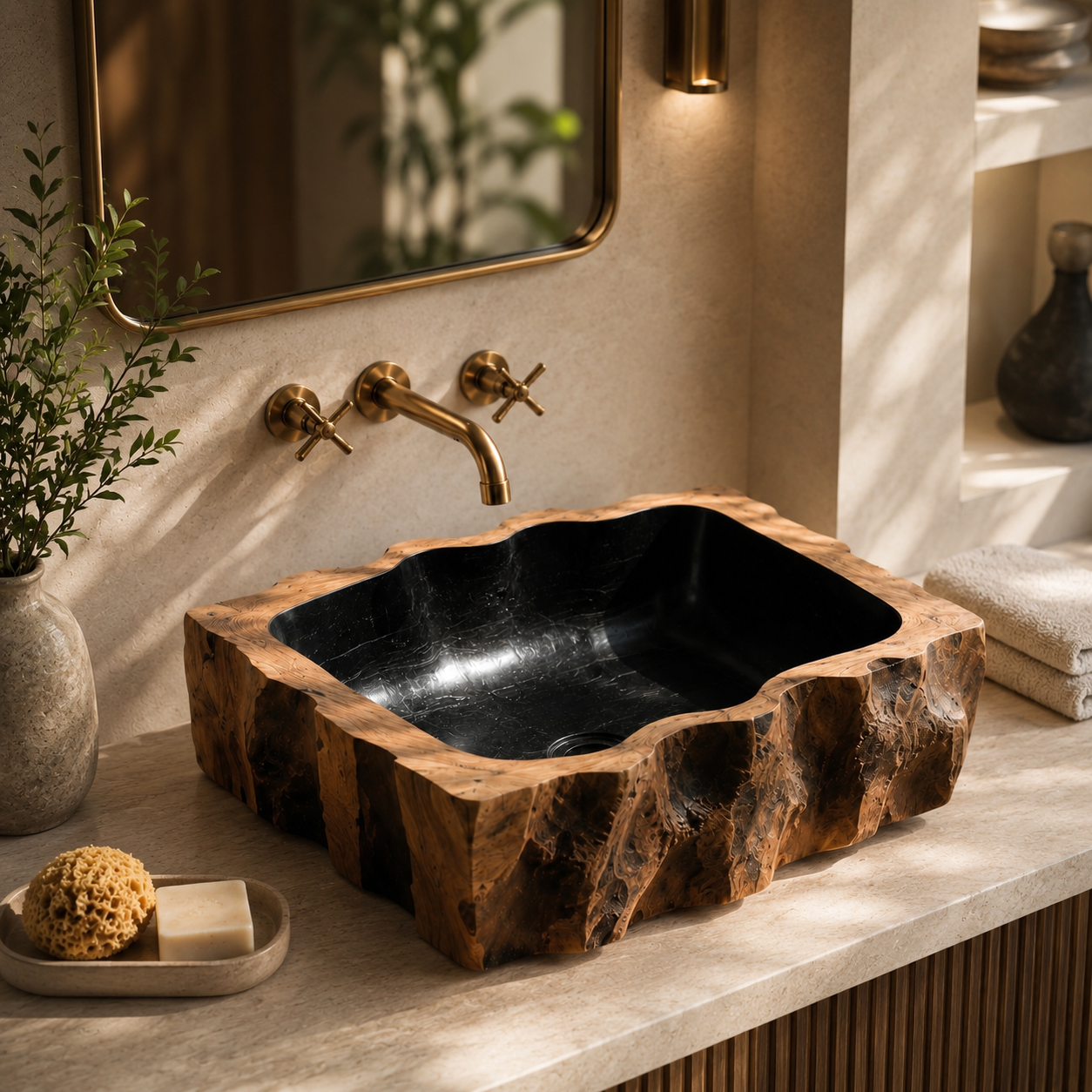 Arden Natural Stone Vessel Sink - Design 073 - product image 10