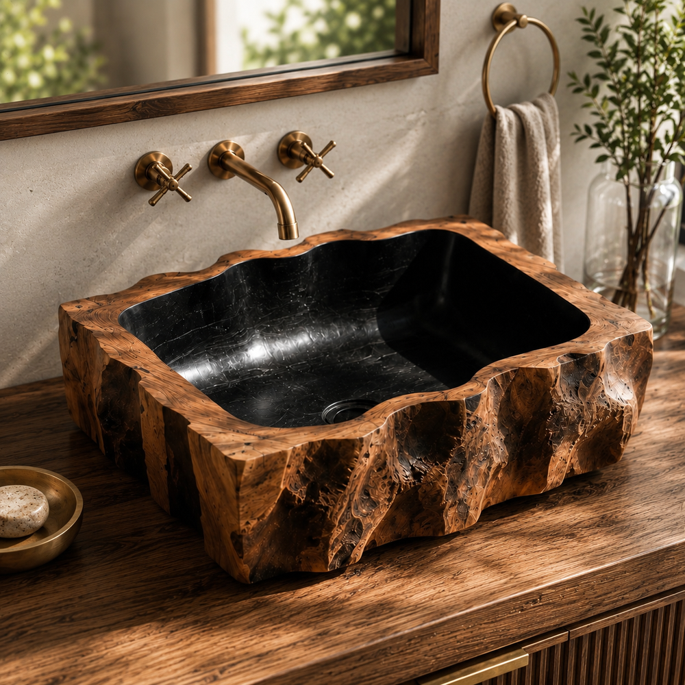 Arden Natural Stone Vessel Sink - Design 073 - product image 11