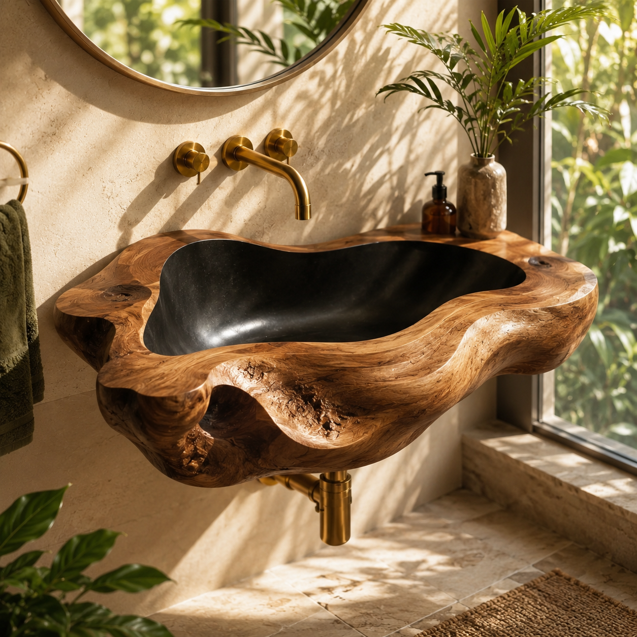 Mira Sculptural Bathroom Vessel Sink - Design 074 - main view