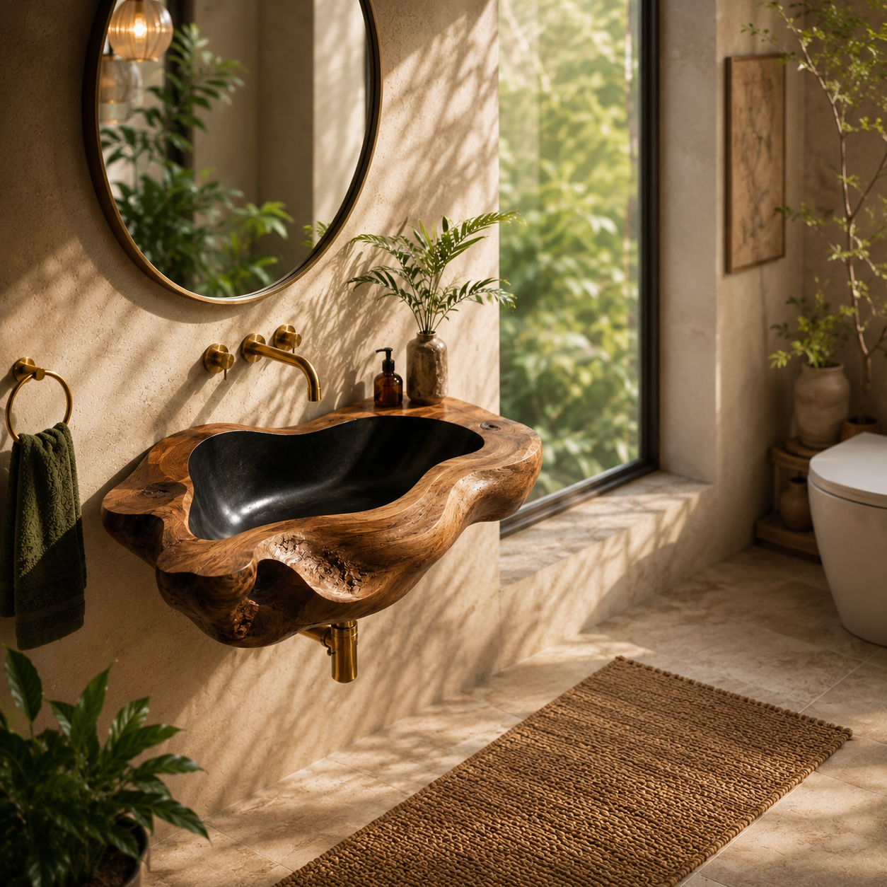 Mira Sculptural Bathroom Vessel Sink - Design 074 - product image 04