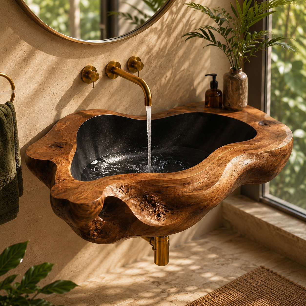 Mira Sculptural Bathroom Vessel Sink - Design 074 - product image 07
