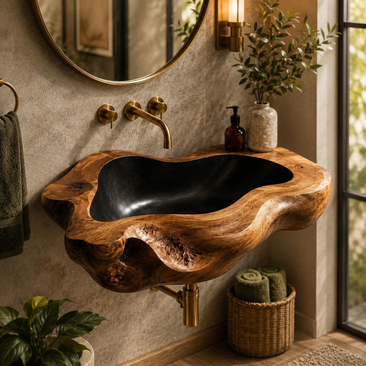 Mira Sculptural Bathroom Vessel Sink - Design 074 - product image 09