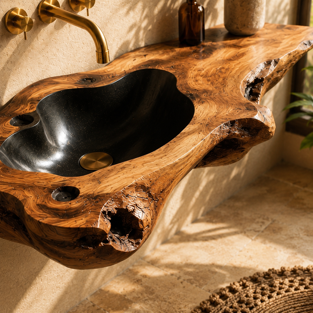 Calder Organic Modern Vessel Sink - Design 075 - product image 06