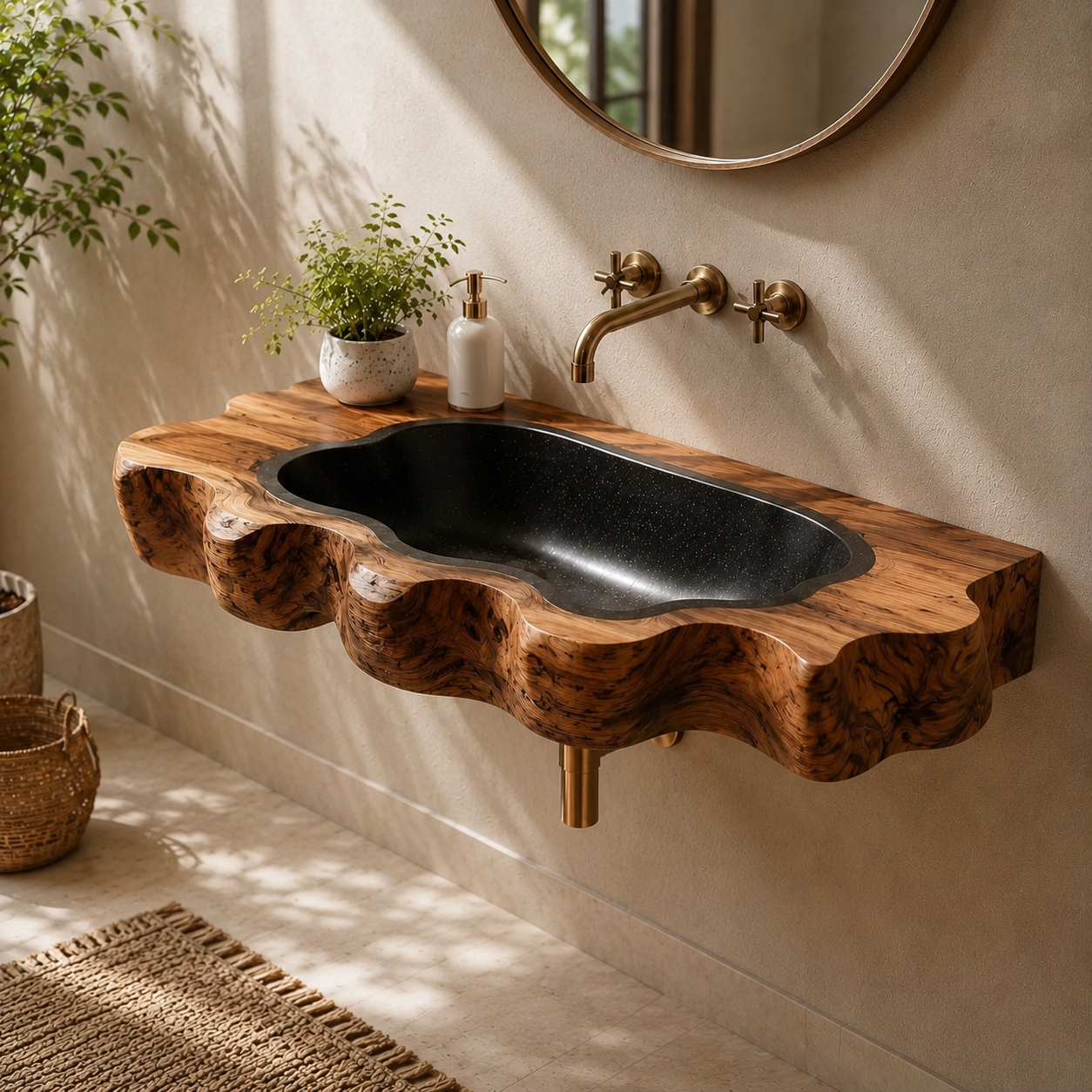 Soren Stone Vanity Vessel Sink - Design 076 - product image 03