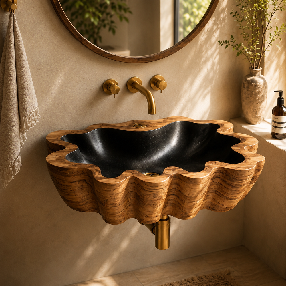Elara Rounded Bathroom Sink - Design 077 - product image 11