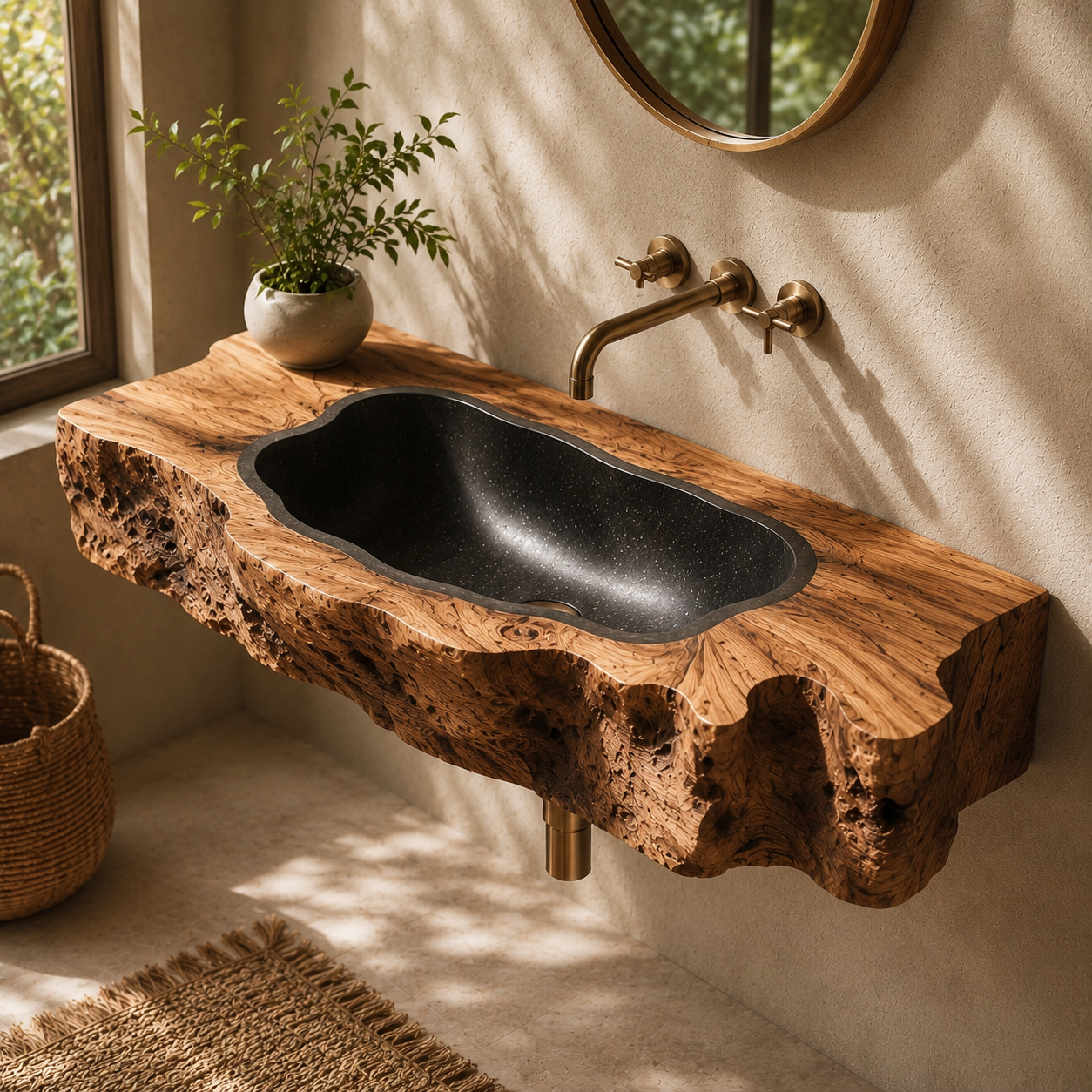 Nolan Warm Stone Vessel Sink - Design 079 - product image 03