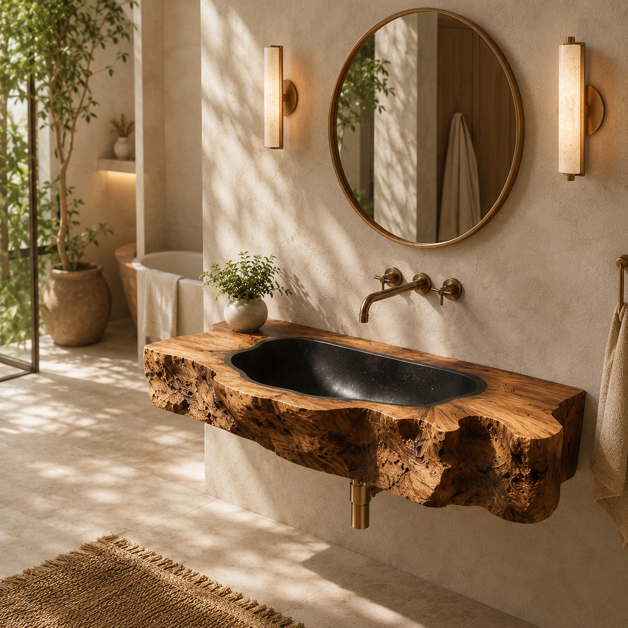 Nolan Warm Stone Vessel Sink - Design 079 - product image 04