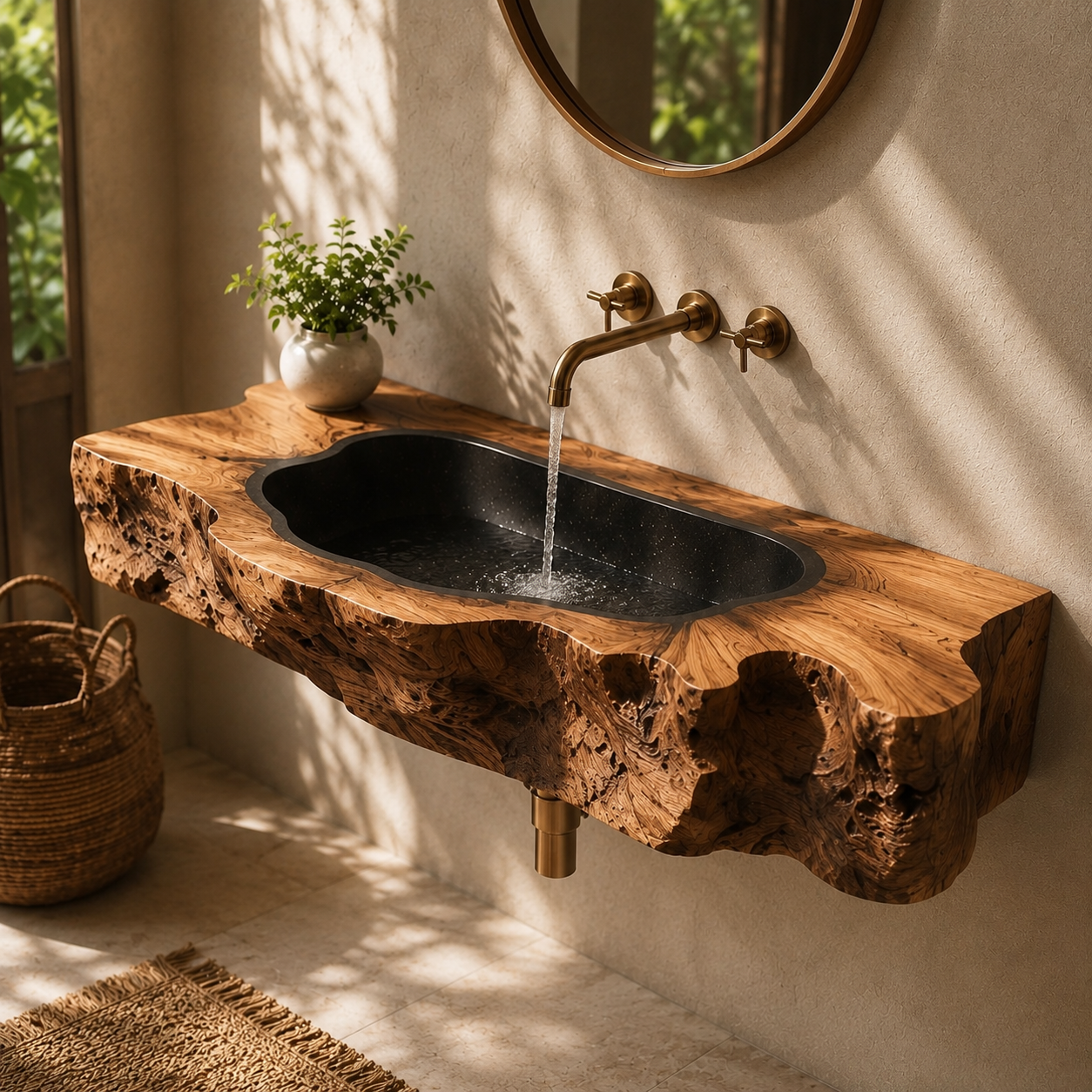 Nolan Warm Stone Vessel Sink - Design 079 - product image 07
