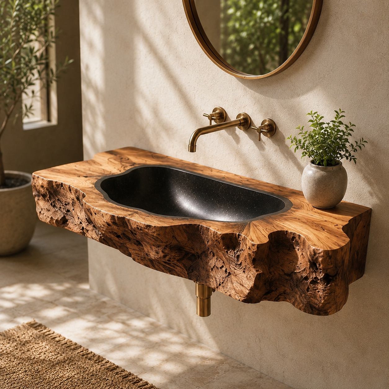 Nolan Warm Stone Vessel Sink - Design 079 - product image 10