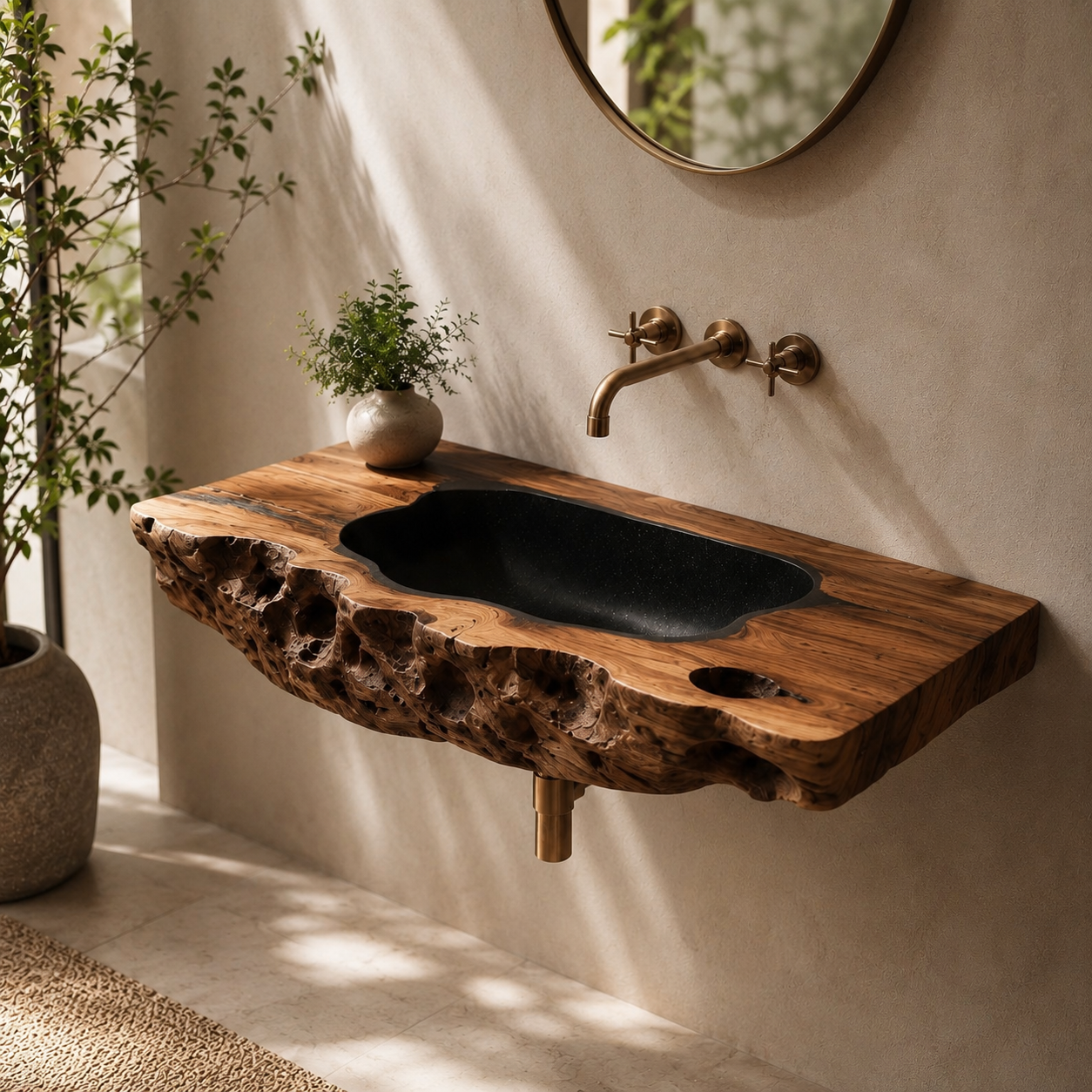 Liora Hand-Finished Vessel Sink - Design 080 - product image 03