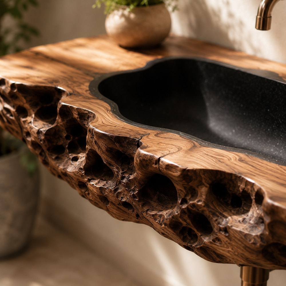 Liora Hand-Finished Vessel Sink - Design 080 - product image 05