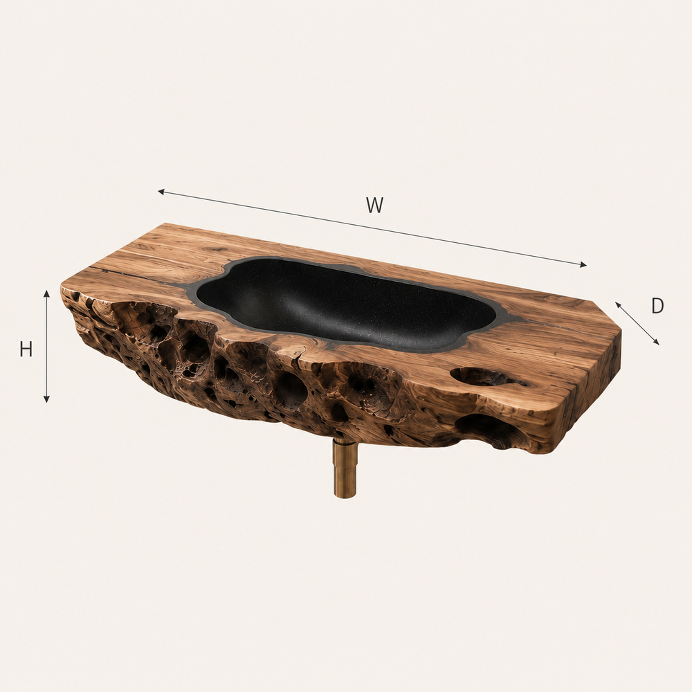 Liora Hand-Finished Vessel Sink - Design 080 - product image 08
