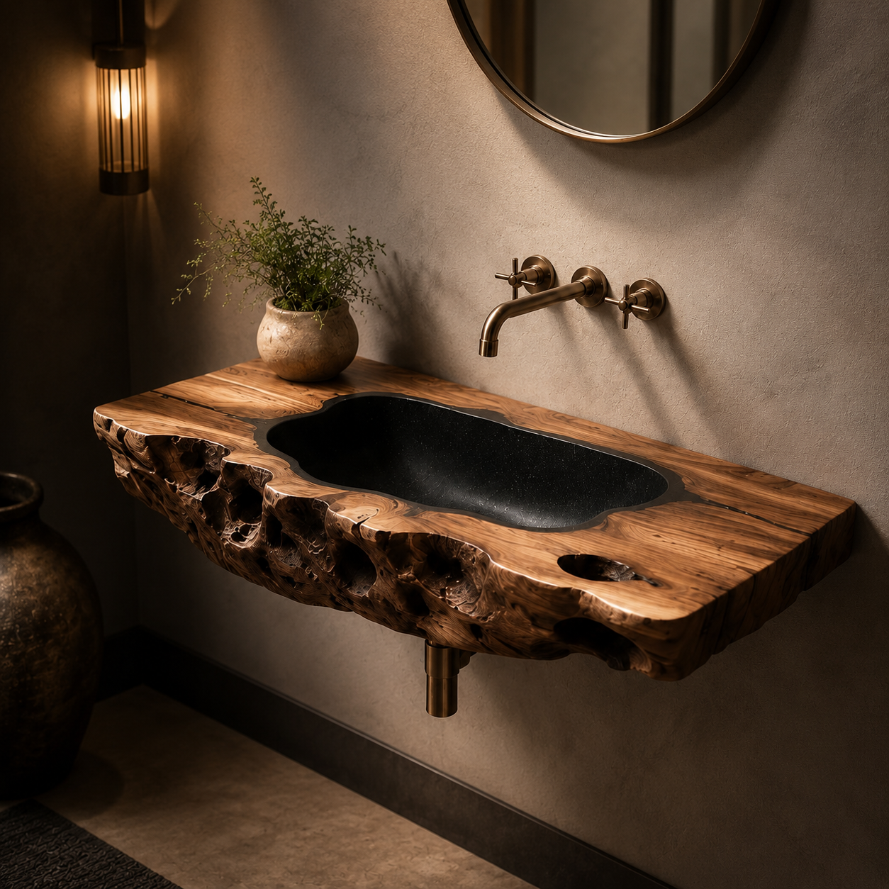 Liora Hand-Finished Vessel Sink - Design 080 - product image 09