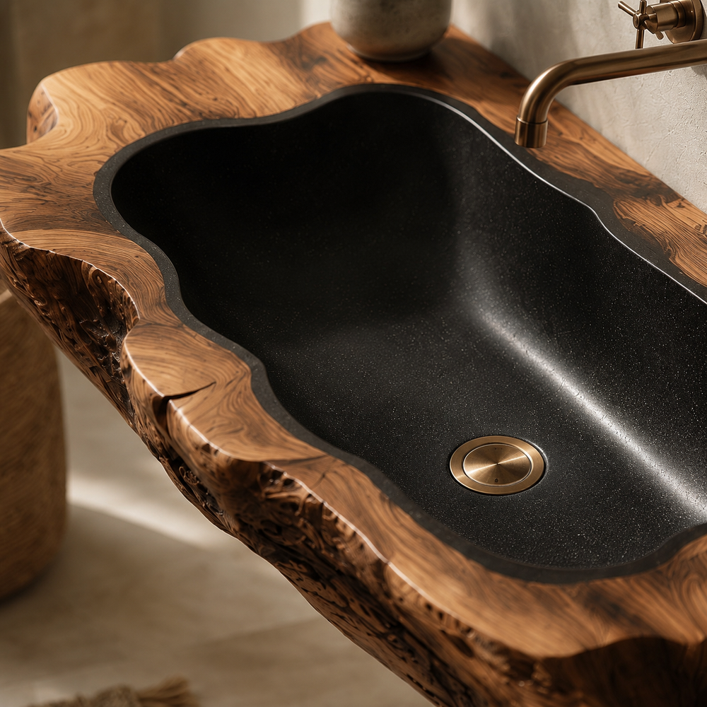 Arden Natural Stone Vessel Sink - Design 081 - product image 05