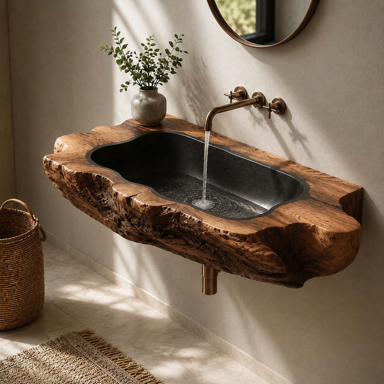 Arden Natural Stone Vessel Sink - Design 081 - product image 06