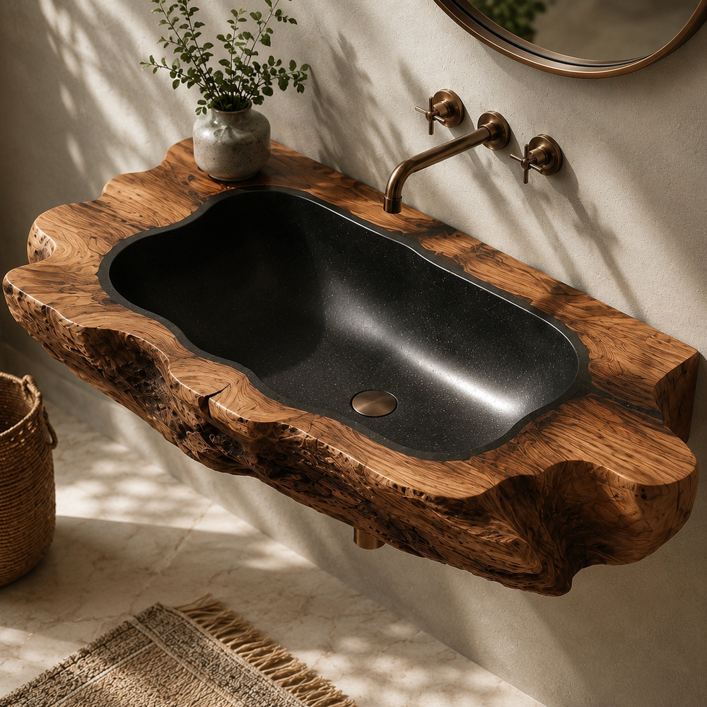 Arden Natural Stone Vessel Sink - Design 081 - product image 10