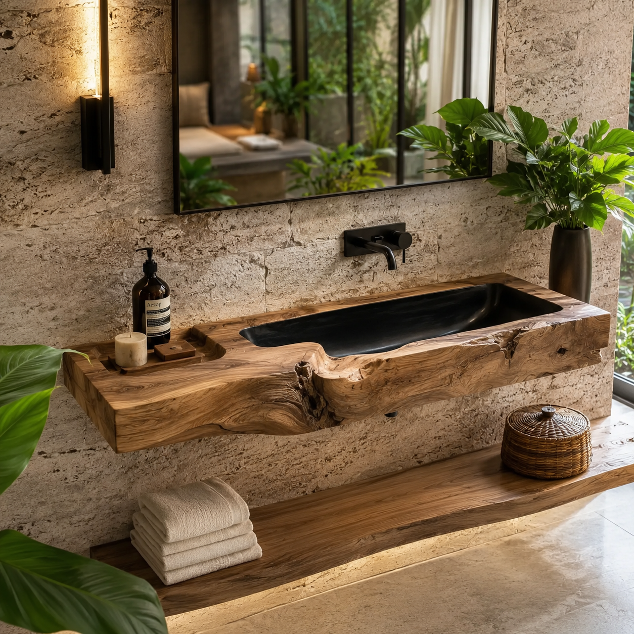 Mira Sculptural Bathroom Vessel Sink - Design 082 - main view