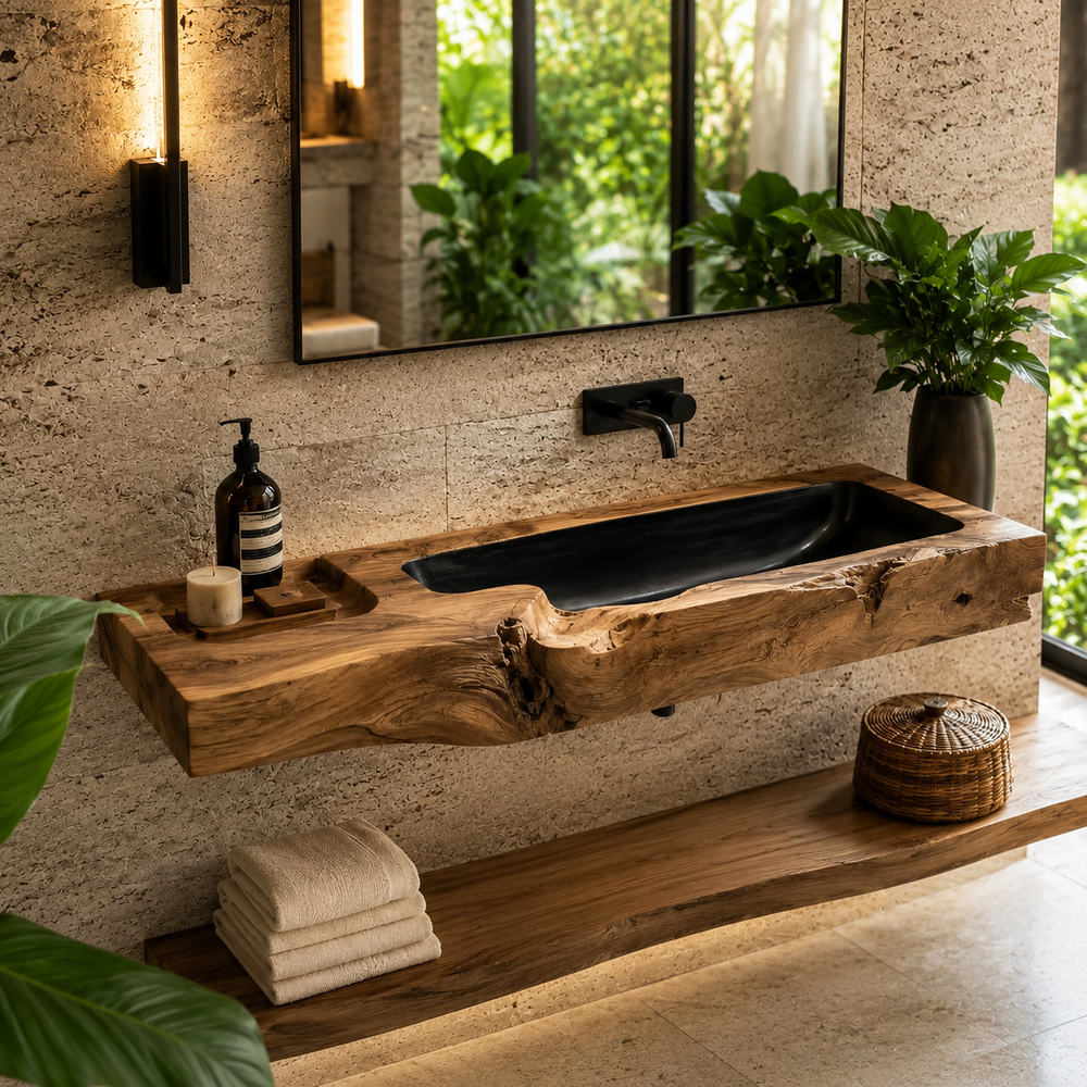 Mira Sculptural Bathroom Vessel Sink - Design 082 - product image 02