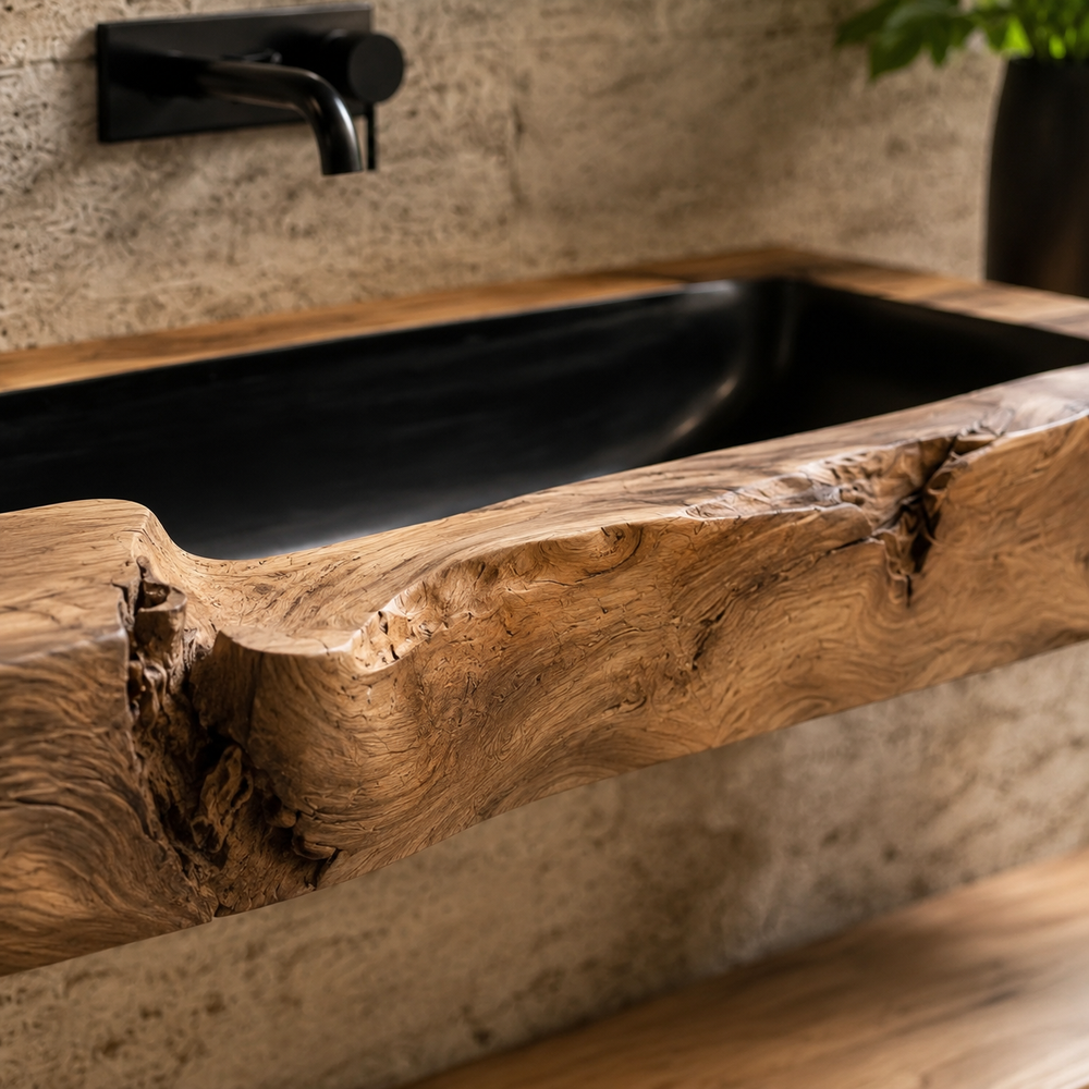 Mira Sculptural Bathroom Vessel Sink - Design 082 - product image 05