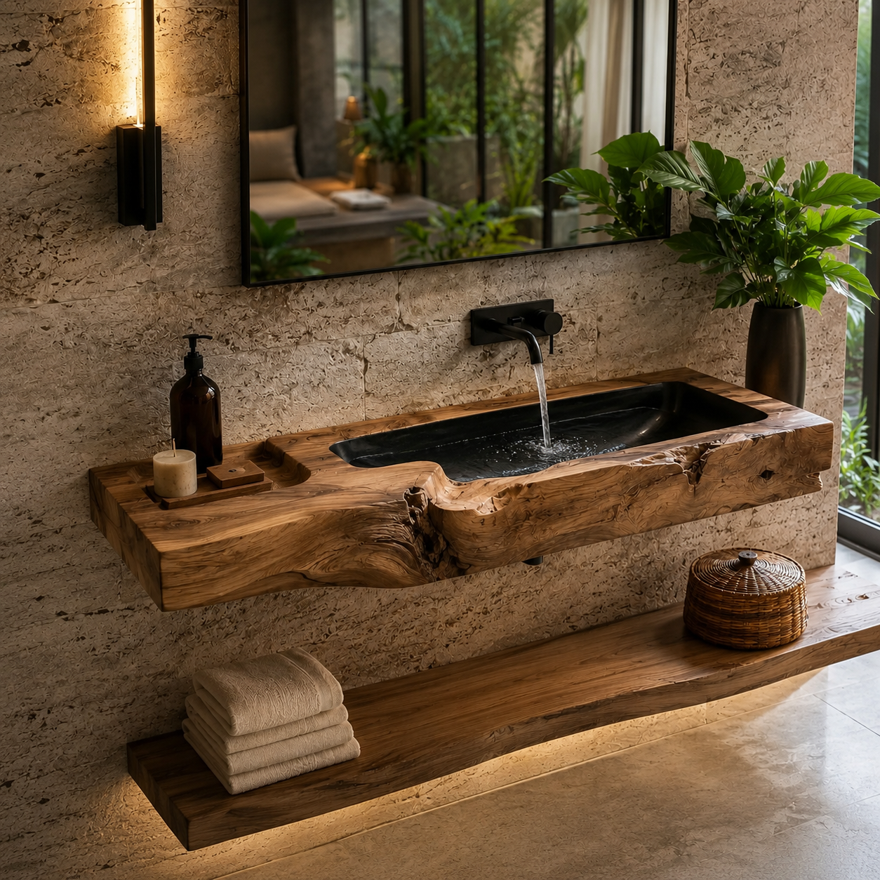 Mira Sculptural Bathroom Vessel Sink - Design 082 - product image 07