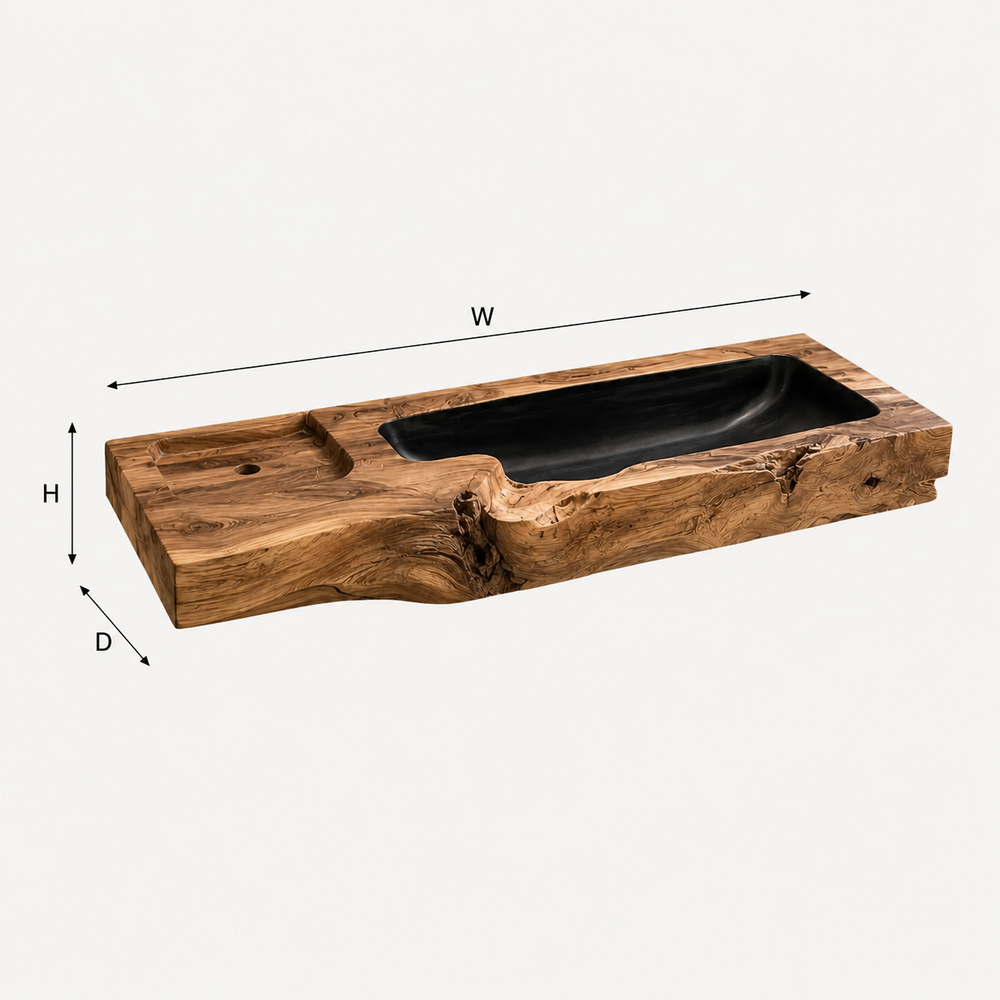 Mira Sculptural Bathroom Vessel Sink - Design 082 - product image 08