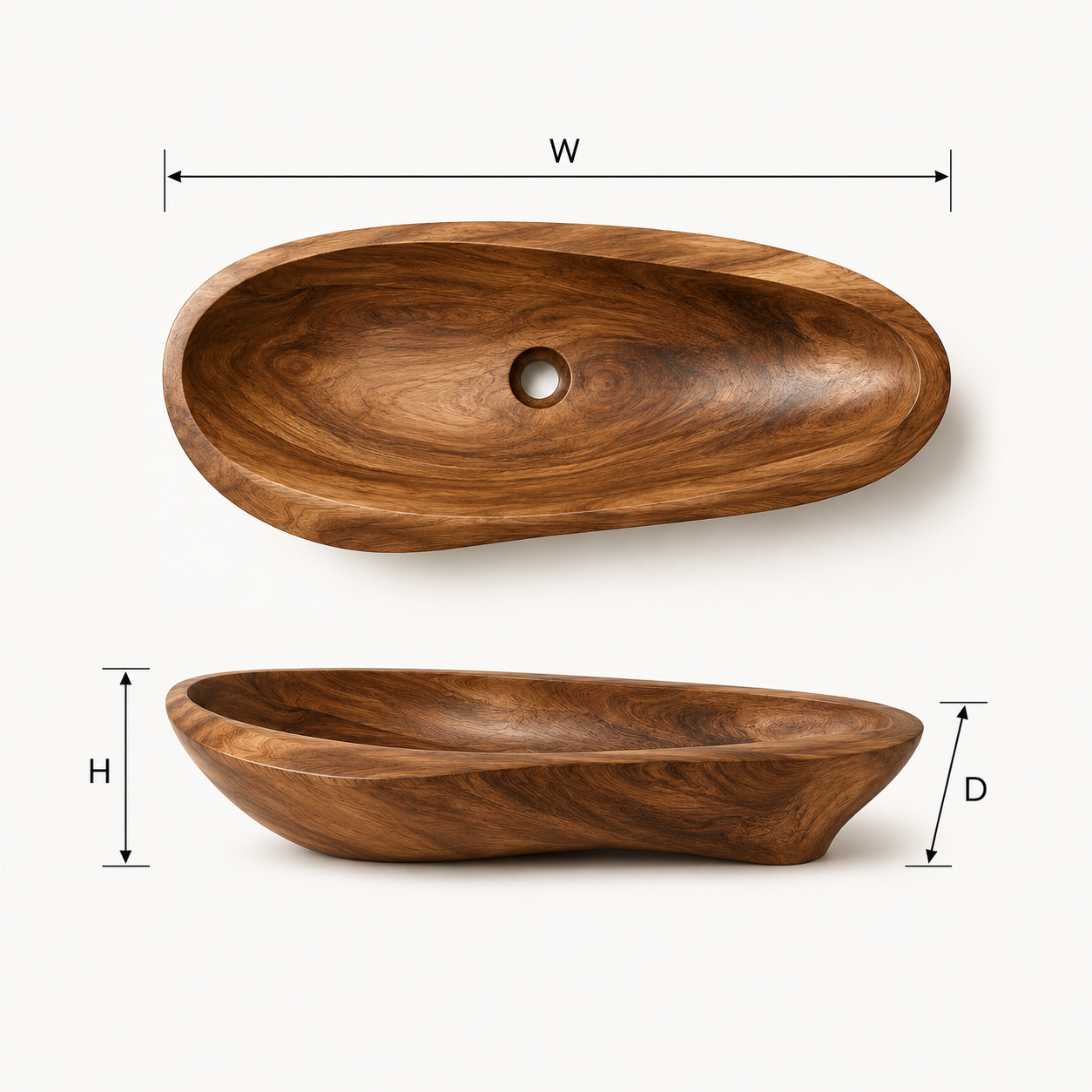 Liora Hand-Finished Vessel Sink - Design 088 - product image 08