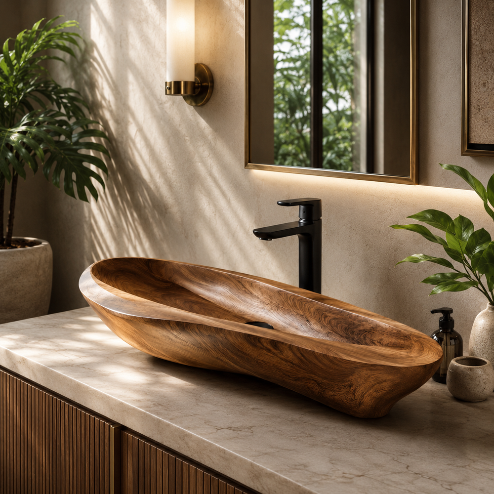 Liora Hand-Finished Vessel Sink - Design 088 - product image 10