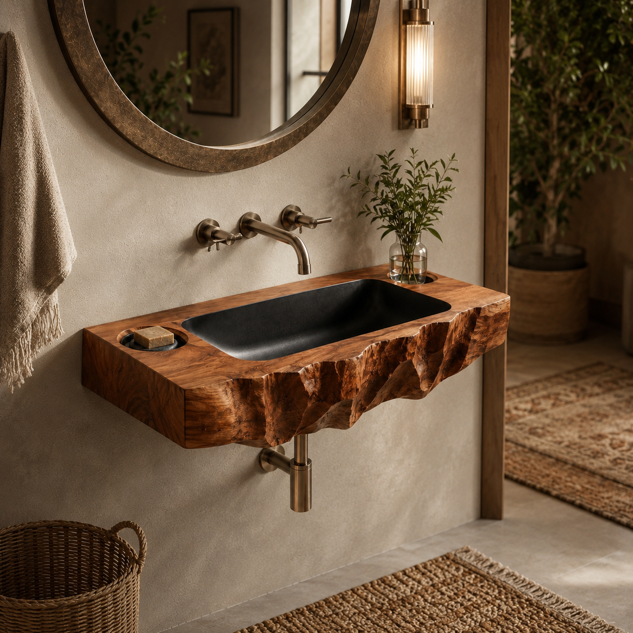 Mira Sculptural Bathroom Vessel Sink - Design 090 - product image 10