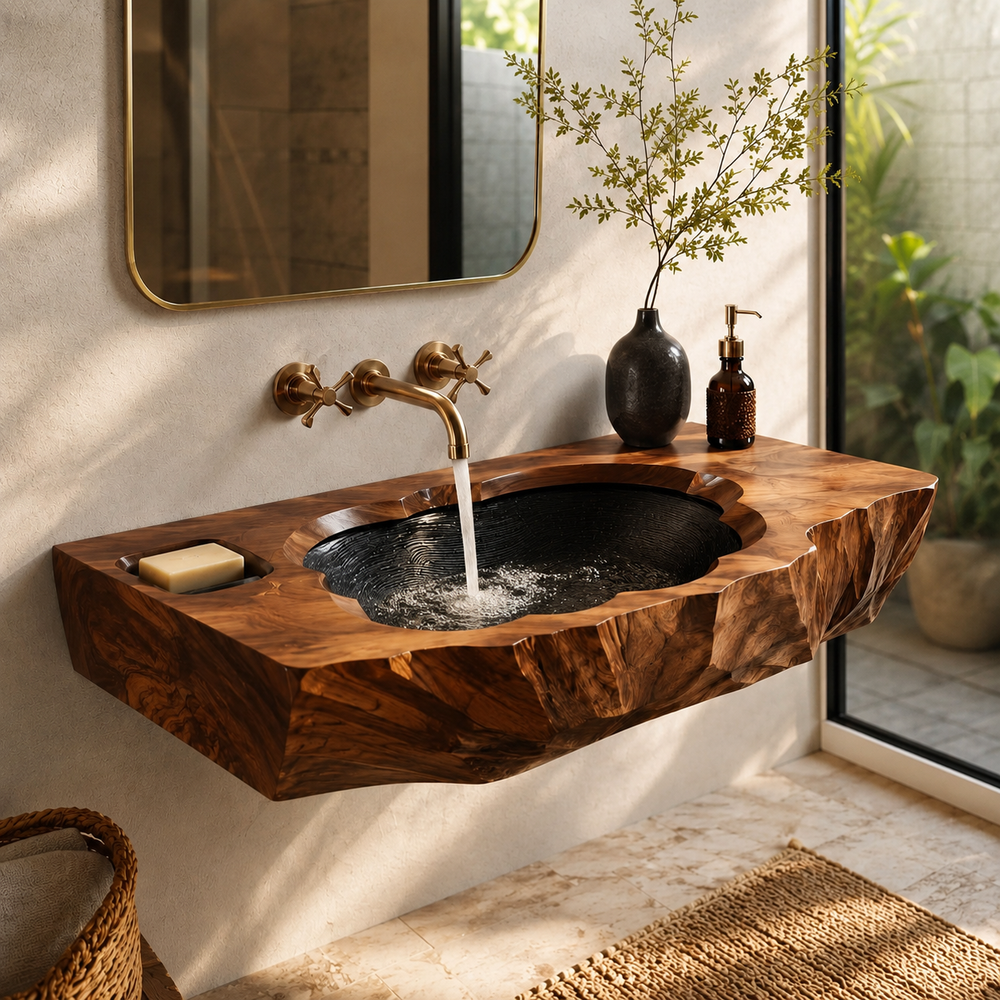 Calder Organic Modern Vessel Sink - Design 091 - product image 07