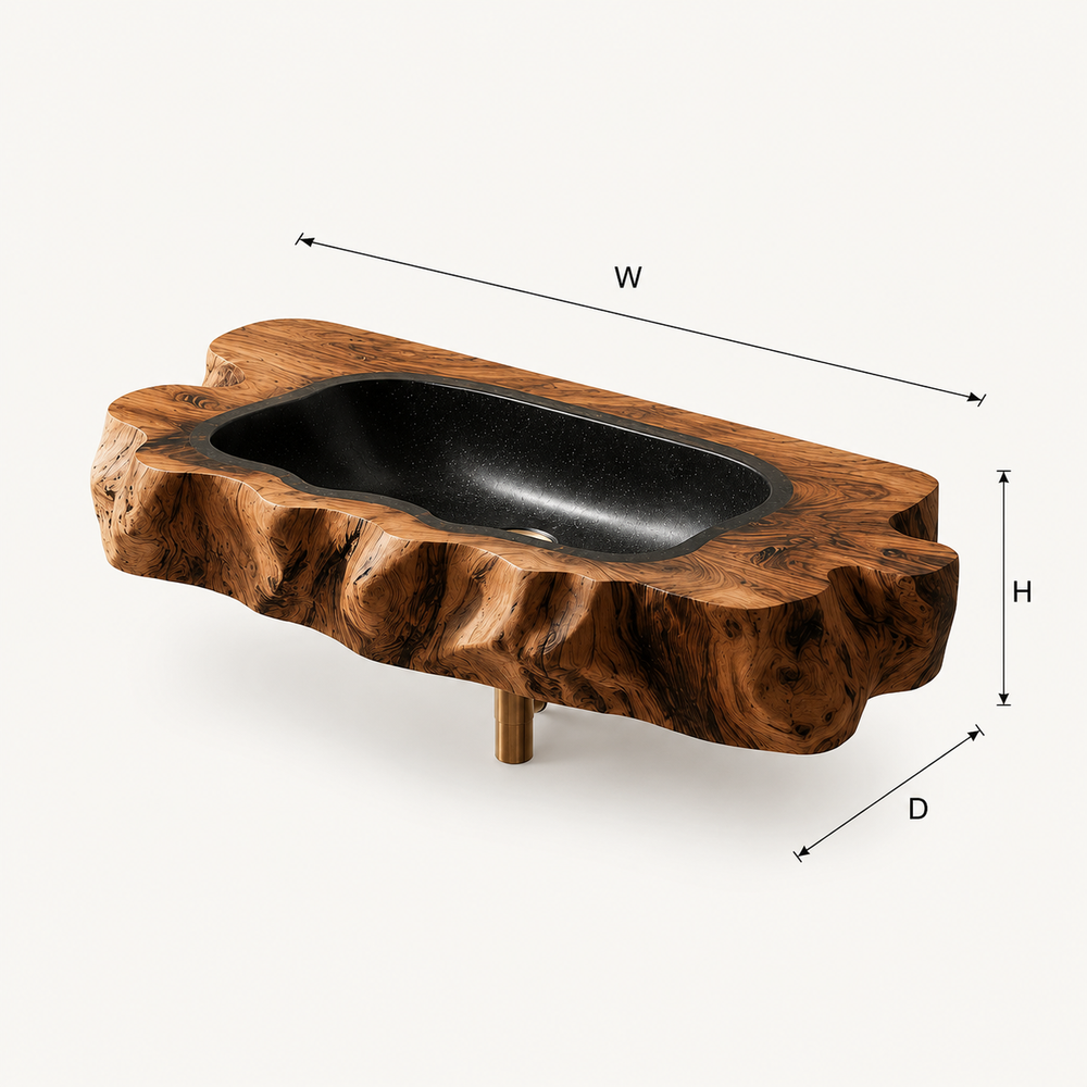 Soren Stone Vanity Vessel Sink - Design 092 - product image 09