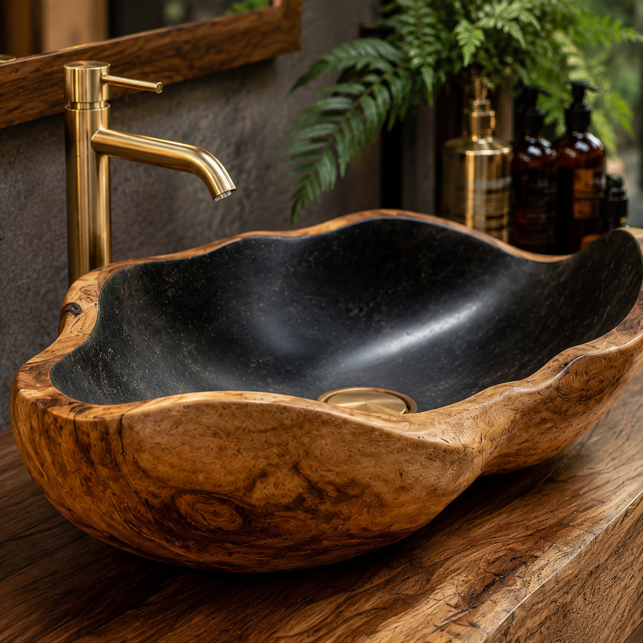 Nolan Warm Stone Vessel Sink - Design 095 - product image 05