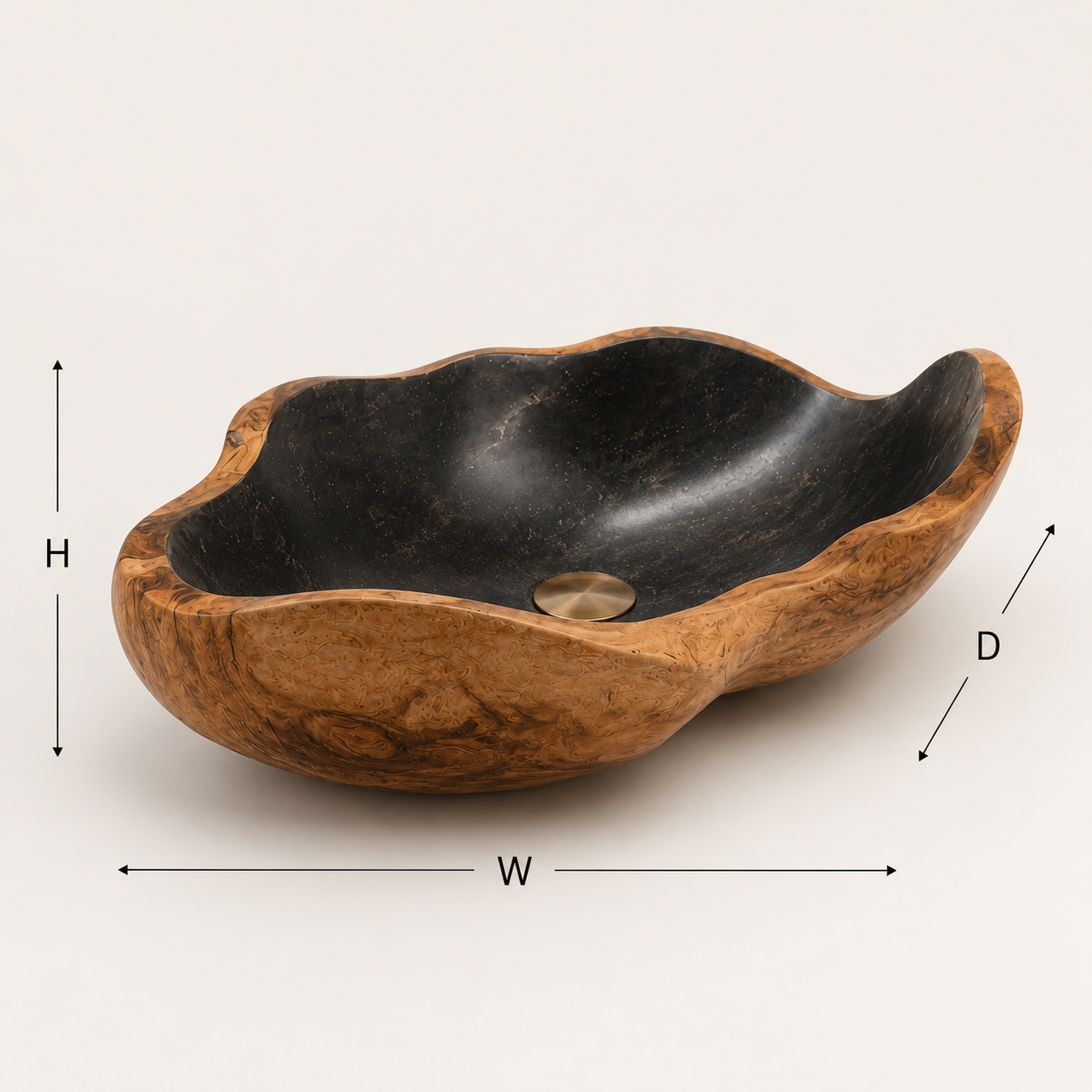Nolan Warm Stone Vessel Sink - Design 095 - product image 11