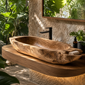 Liora Hand-Finished Vessel Sink - Design 096 - main view