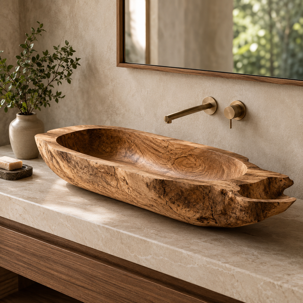Liora Hand-Finished Vessel Sink - Design 096 - product image 03