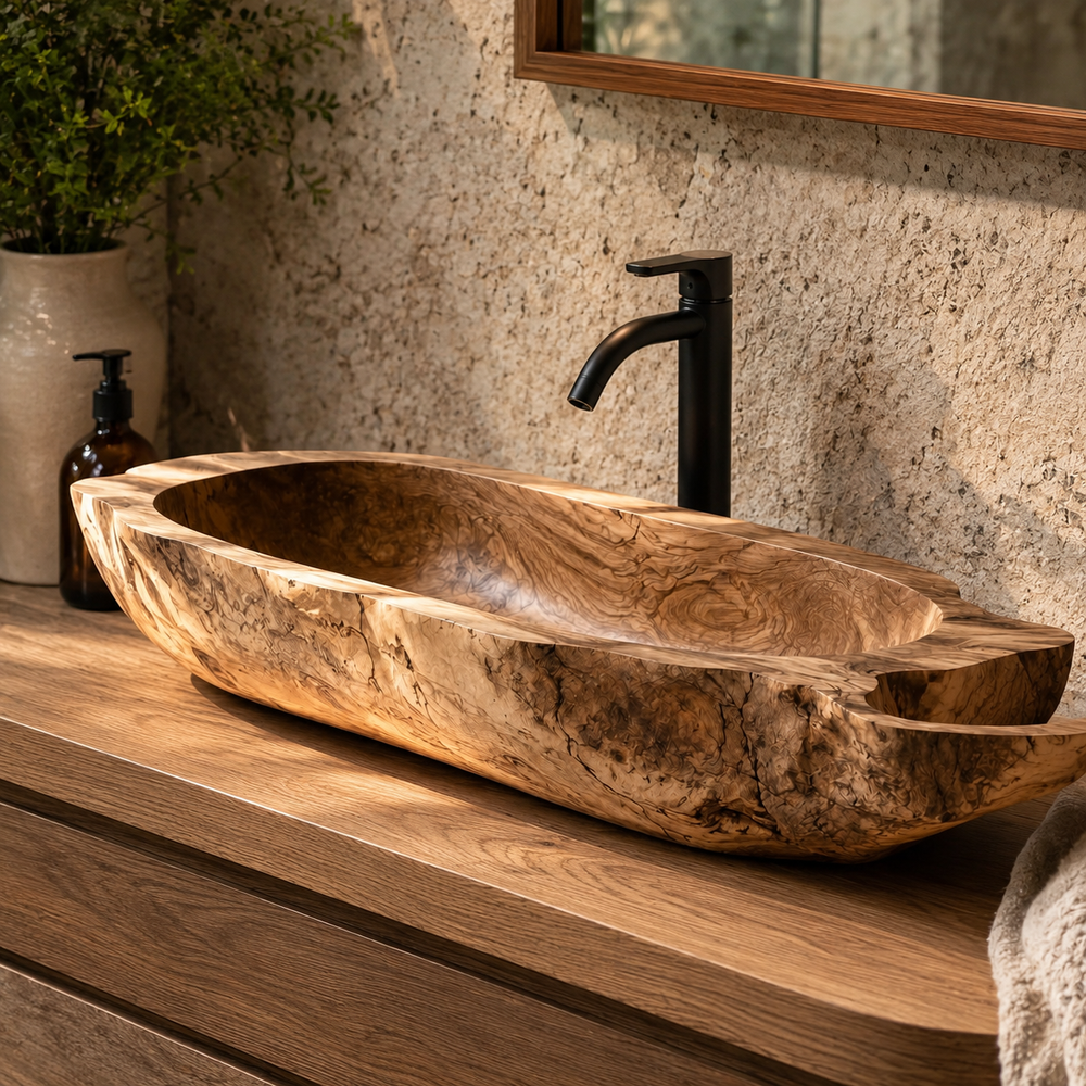Liora Hand-Finished Vessel Sink - Design 096 - product image 07