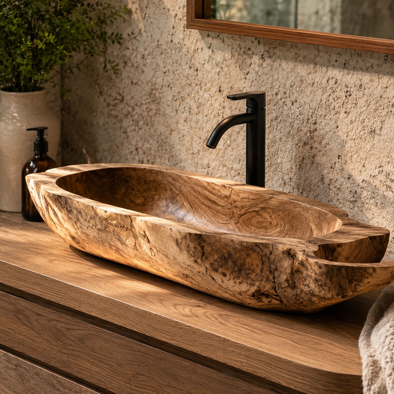 Liora Hand-Finished Vessel Sink - Design 096 - product image 07