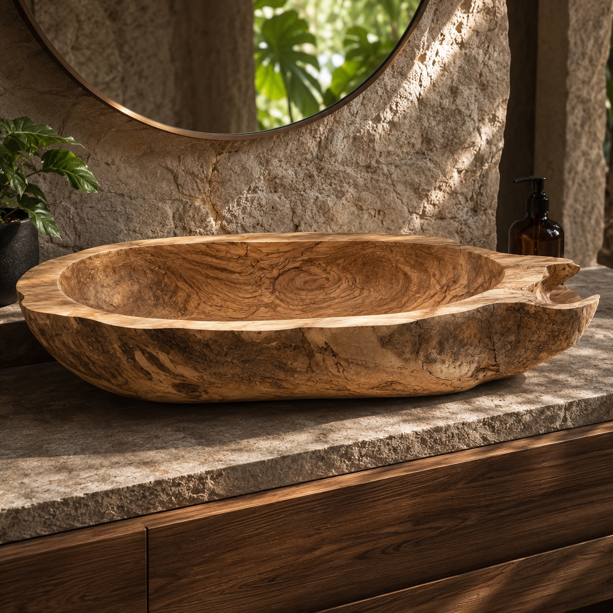 Liora Hand-Finished Vessel Sink - Design 096 - product image 09