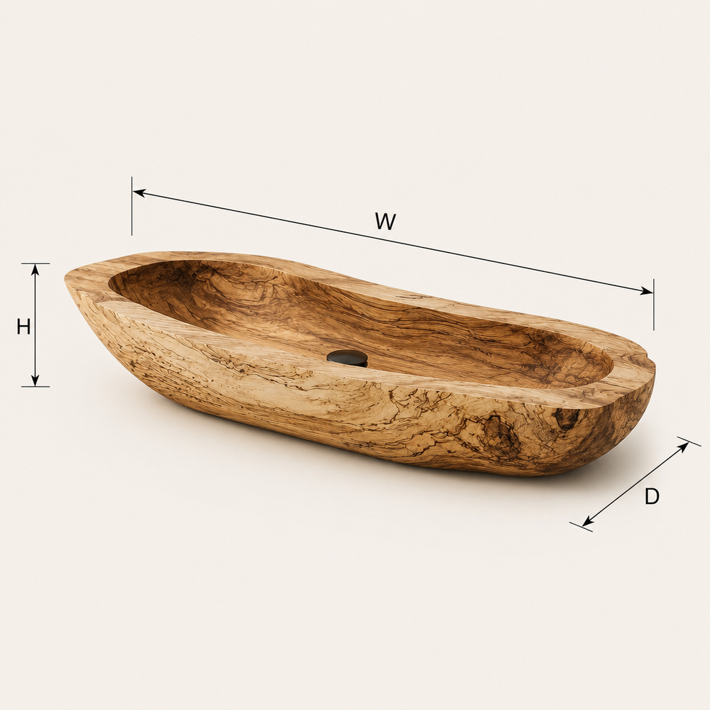Arden Natural Stone Vessel Sink - Design 097 - product image 08