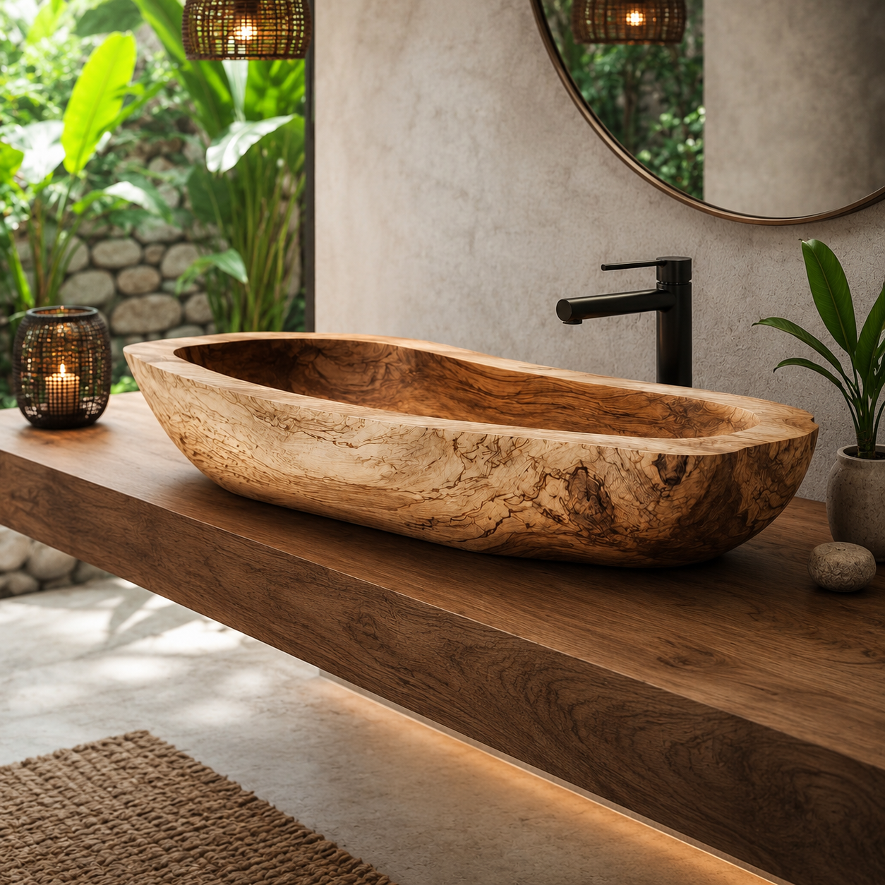 Arden Natural Stone Vessel Sink - Design 097 - product image 10