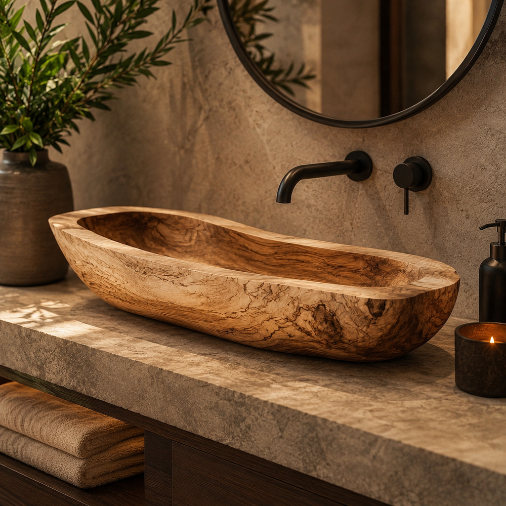 Arden Natural Stone Vessel Sink - Design 097 - product image 11